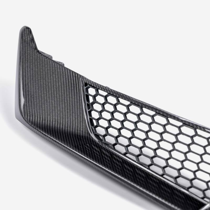 Ford Mustang Bumper Inserts - Front - Anderson Composites - Carbon Fiber - `24-`27